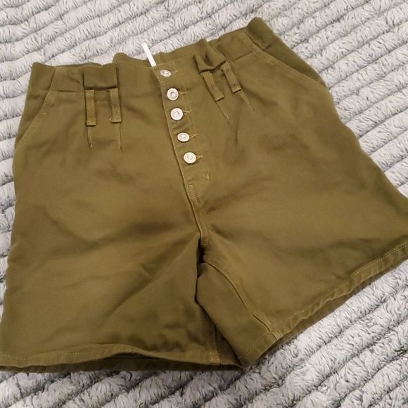 Free People Cindy utility hi-waist shorts size 2 - Picture 5 of 13